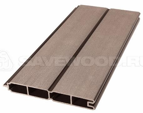 Заборный профиль из ДПК Savewood SW Agger матовый терракот купить в Обнинске