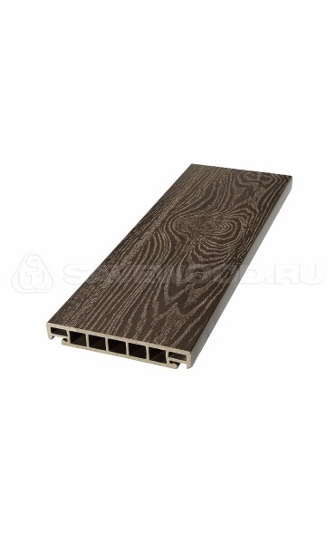 Террасная доска из ДПК SW Salix (S) (T) темно-коричневый купить в Обнинске