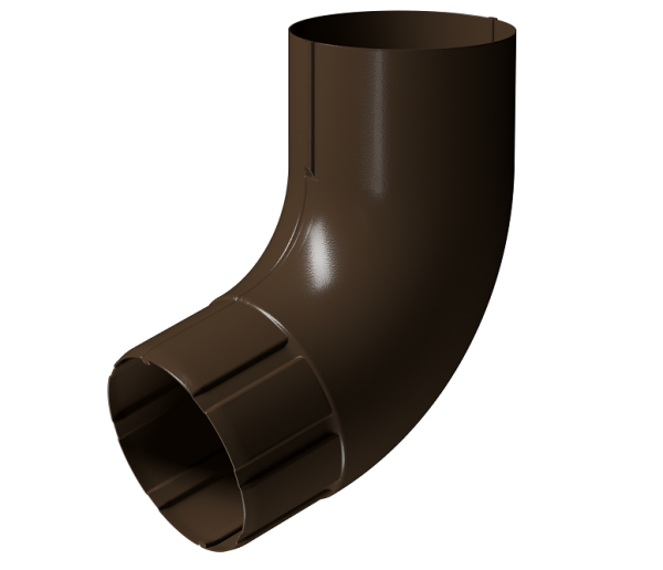 Колено 72° D90 Döcke STAL PREMIUM Каштан, (RAL 8017) купить в Обнинске