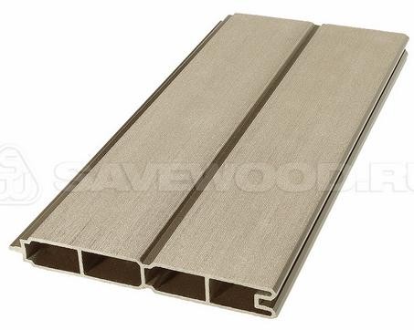 Заборный профиль из ДПК Savewood SW Agger матовый тик купить в Обнинске