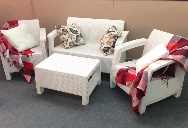 Комплект Yalta Terrace Set белый купить в Обнинске