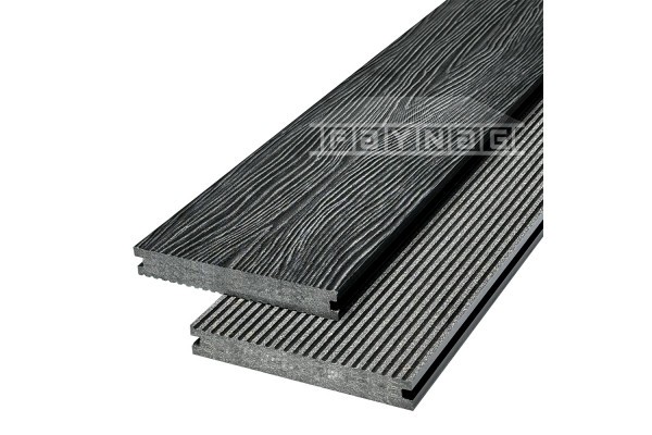 Террасная доска из ДПК Faynag Premium Massive 3D — Кварц купить в Обнинске