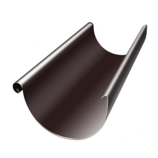 Водосток Grand Line 150x100 – Желоб 3м RAL 8017 купить в Обнинске