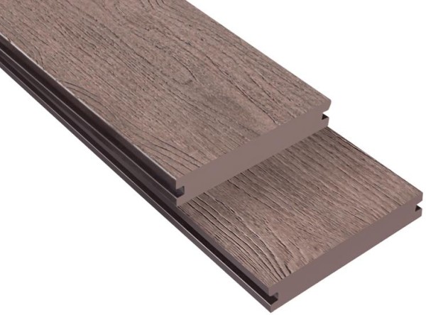Террасная доска ДПК Outdoor 3D полнотелая NEVADA/CALIFORNIA BROWN коричневая микс купить в Обнинске