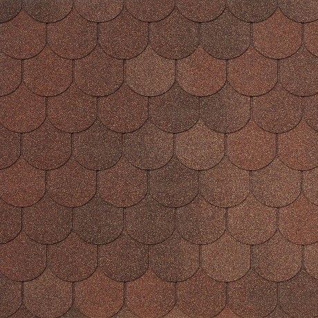 Гибкая черепица Tegola ASSISI terracotta 420 купить в Обнинске