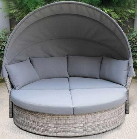 Диван-Трансформер AFINA плетеный из иск. ротанга AFM-325G Grey купить в Обнинске