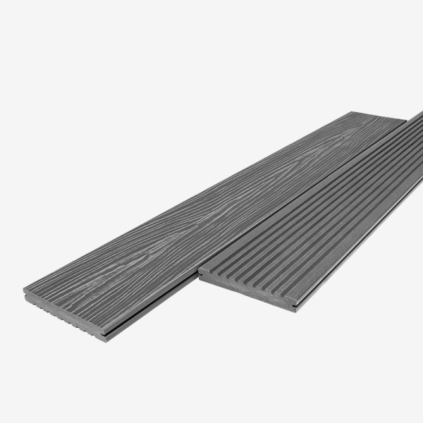 Террасная доска из ДПК RusDecking Unodeck Solid - Серый купить в Обнинске