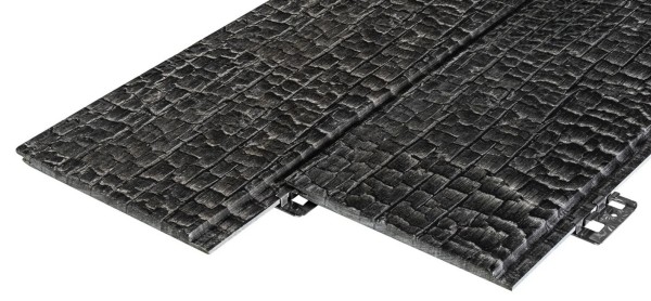 Фиброцементные панели FCSPRO Decor Wood Click Угольное купить в Обнинске