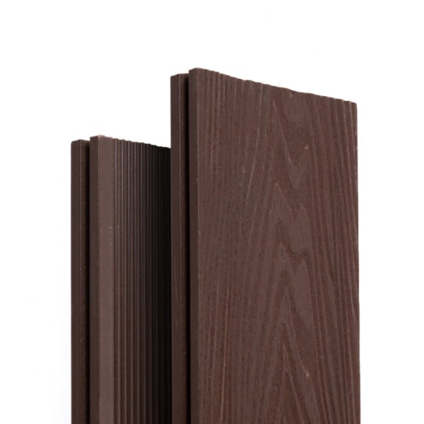 Террасная доска Ecodecking Экстра 3D полнотелая Венге купить в Обнинске