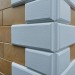 Угол Наружный к Фасадным Термопанелям Доломит Дагестанский Камень 400 мм Белый купить в Обнинске