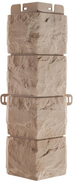 Фасадная панель Наружный угол фагот (талдомский), 0,45 х 0,13м (н) купить в Обнинске
