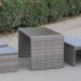 Диван-Трансформер AFINA плетеный из иск. ротанга S330G-W78 Grey купить в Обнинске
