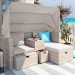 Комплект мебели AFINA плетеной из иск. ротанга AFM-330 Beige купить в Обнинске