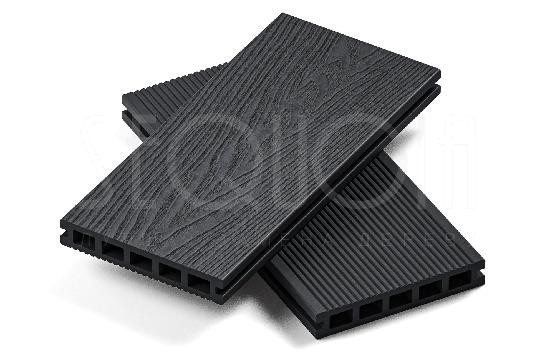 Доска террасная ДПК 3D SEQUOIA Evolution WOOD BLACK купить в Обнинске