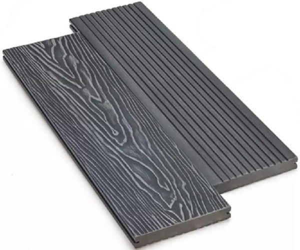 Террасная доска ДПК Deckart Monolit 3D Графит купить в Обнинске