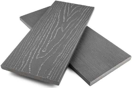 Заборная доска ДПК полнотелая NanoWood Серый купить в Обнинске