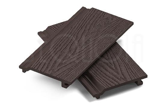 Доска фасадная ДПК 3D SEQUOIA Evolution WOOD BROWN купить в Обнинске