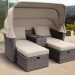 Комплект мебели AFINA плетеной из иск. ротанга AFM-330B Brown купить в Обнинске