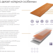 Фибросайдинг DECOVER 3600 x 190 x 8 мм Snow купить в Обнинске