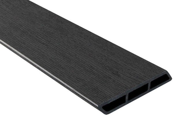 Доска Ромбус 3D ДПК Outdoor STORM BLACK черная купить в Обнинске