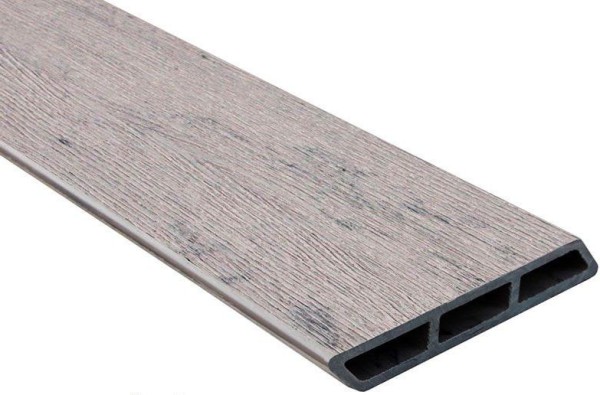 Доска Ромбус 3D ДПК Outdoor STORM GREY серая микс купить в Обнинске