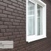 Фасадная панель Ю-Пласт Стоун Хаус Кирпич Коричневый купить в Обнинске