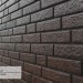 Фасадная панель Ю-Пласт Стоун Хаус Кирпич Коричневый купить в Обнинске