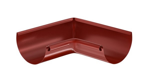 Водосток Aquasistem, система 125x90 - Угол желоба, внутренний 90° RR 29 Бургундский купить в Обнинске