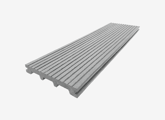 Террасная доска из ДПК RusDecking Unodeck Titanio - Серый купить в Обнинске