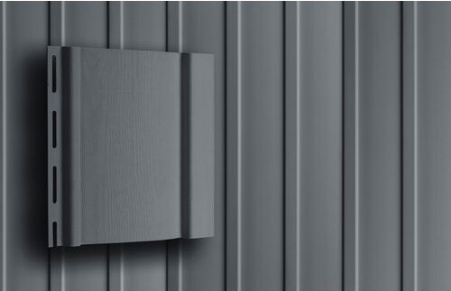 Сайдинг Вертикальный Grand Line Acryl Графит купить в Обнинске