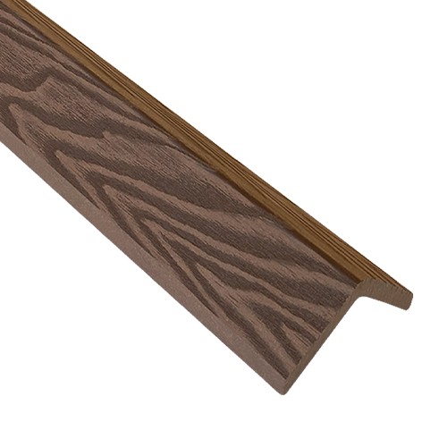 Уголок 3D EasyDecking Wood-Х 50х50 Коричневый купить в Обнинске
