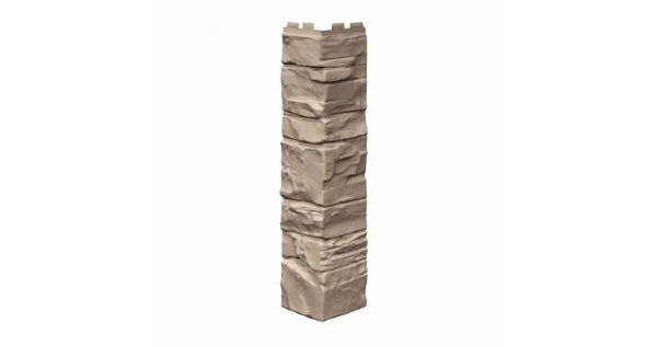 Угол наружный VOX Solid Stone Lazio камень светлая глина купить в Обнинске