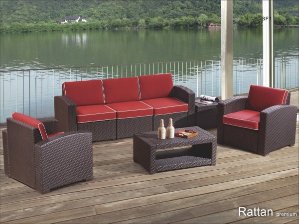 Уличные диваны и кресла коллекции Rattan Premium 5  купить в Обнинске