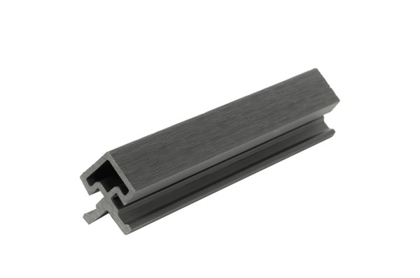 Угол внешний для фасадной панели co-extrusion, grey dark купить в Обнинске