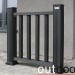 Ограждение из ДПК Outdoor Классик 3D STORM чёрный купить в Обнинске