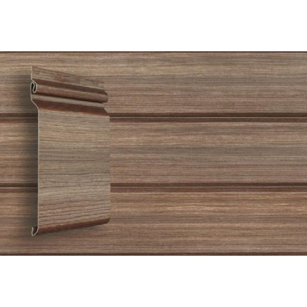 Виниловый сайдинг Grand Line Natural-Брус Tundra - Кедр купить в Обнинске