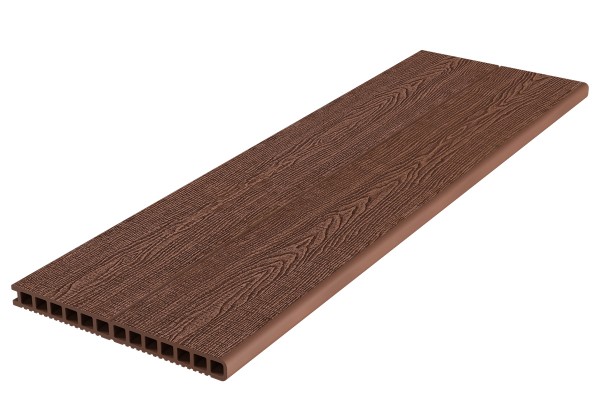 Ступень ДПК Deckron Woodlike 317x28x4000 мм, коричневый купить в Обнинске