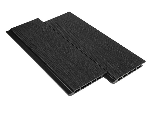 Фасадная панель из ДПК Deckart Vista 3D с текстурой дерева Графит купить в Обнинске