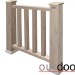 Ограждение из ДПК Outdoor Классик 3D STORM серый микс купить в Обнинске