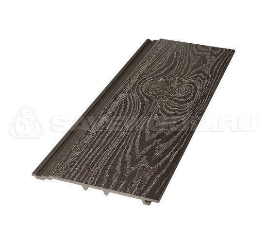 Сайдинг из дпк savewood sw-cedrus тангенциальный распил темно-коричневый купить в Обнинске