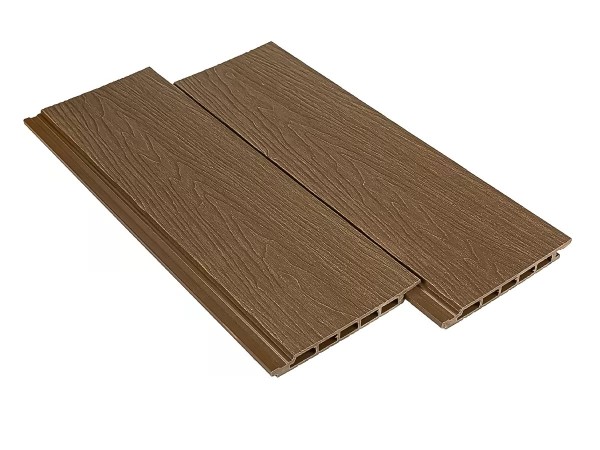 Фасадная панель из ДПК Deckart Vista 3D с текстурой дерева Орех купить в Обнинске