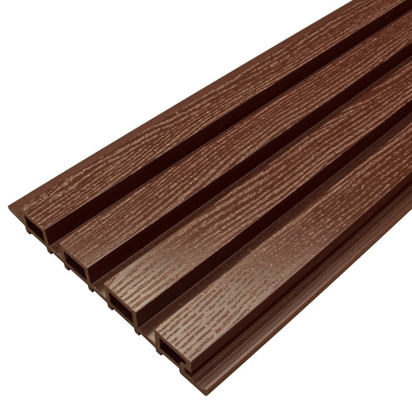 Фасадная доска из ДПК Faynag Wood Рейка Шоколад купить в Обнинске