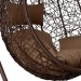 Кресло Подвесное из искусственного ротанга AFM-168A-L Brown купить в Обнинске