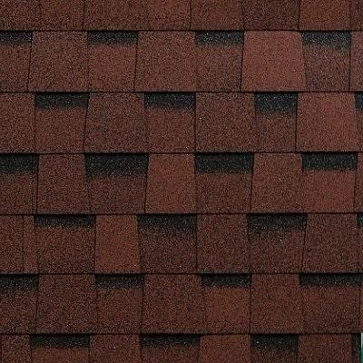 Двухслойная ламинированная черепица Shinglas, серия Фазенда – Красный купить в Обнинске
