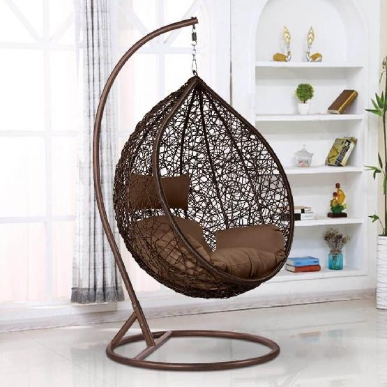 Кресло Подвесное из искусственного ротанга AFM-168A-XL Brown купить в Обнинске