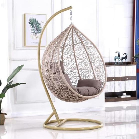 Кресло Подвесное из искусственного ротанга AFM-169A-XLB Beige купить в Обнинске