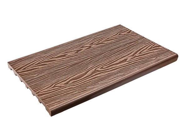 Ступень полнотелая из ДПК Deckart Step 3D Махагон купить в Обнинске