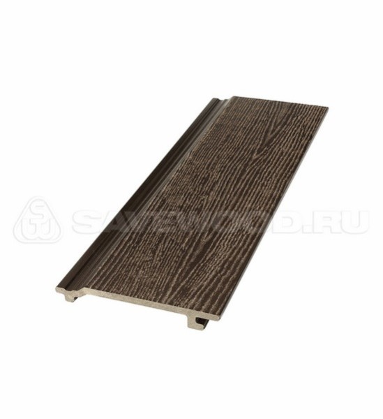 Сайдинг из дпк savewood sw-sorbus радиальный распил темно-коричневый купить в Обнинске