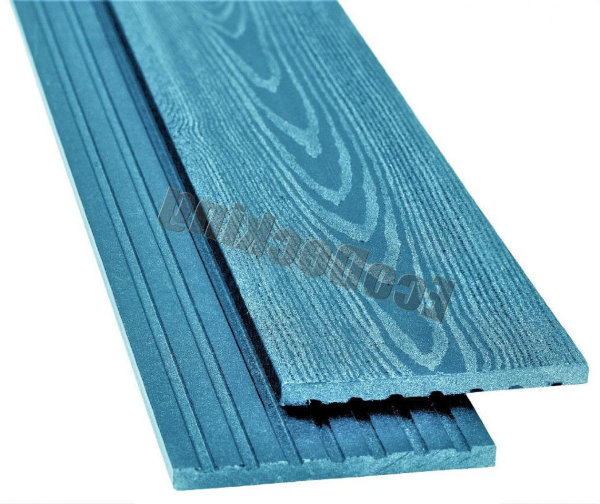 Заборная доска   из ДПК ECODECKING Лазурь купить в Обнинске