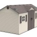 Сарай пластиковый LifeTime 15x8 DD купить в Обнинске